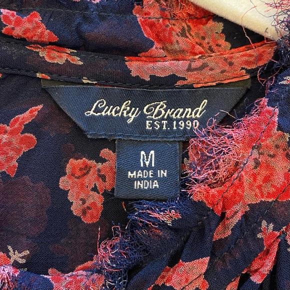 Lucky Brand sleeveless top size M - Picture 5 of 7